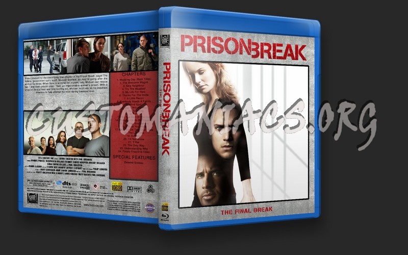 Prison Break Final Break blu-ray cover