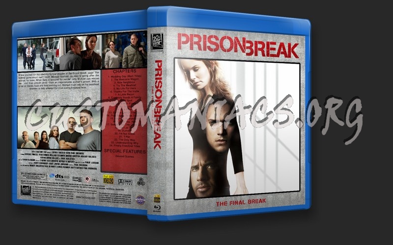 Prison Break Final Break blu-ray cover