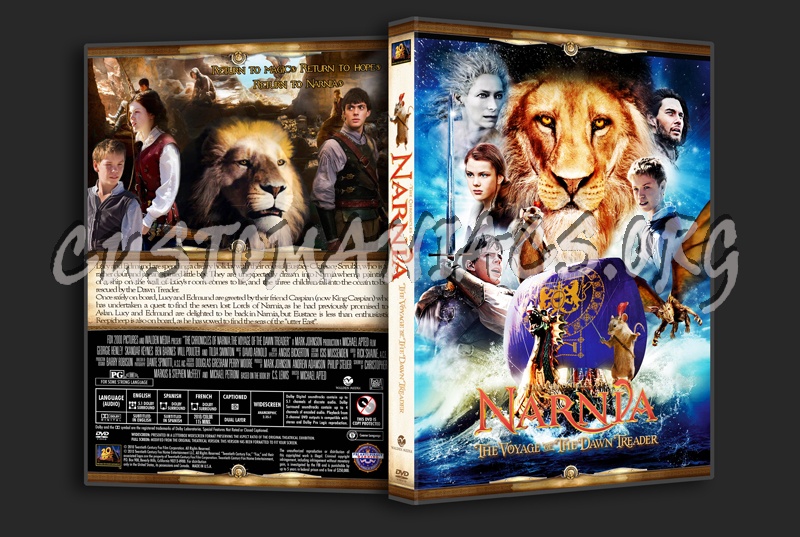 The Chronicles of Narnia: The Voyage of the Dawn Treader dvd cover