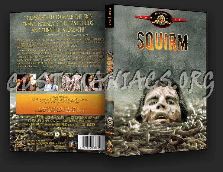 Squirm dvd cover