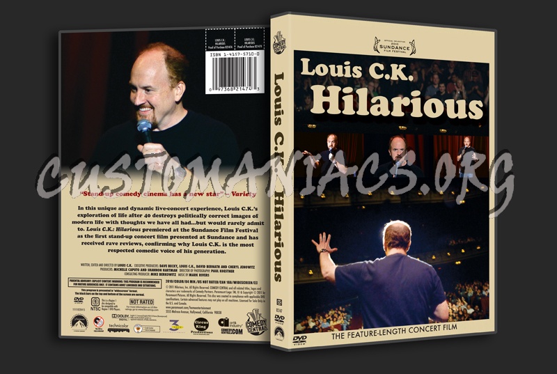 Louis C.K. Hilarious dvd cover - DVD Covers & Labels by