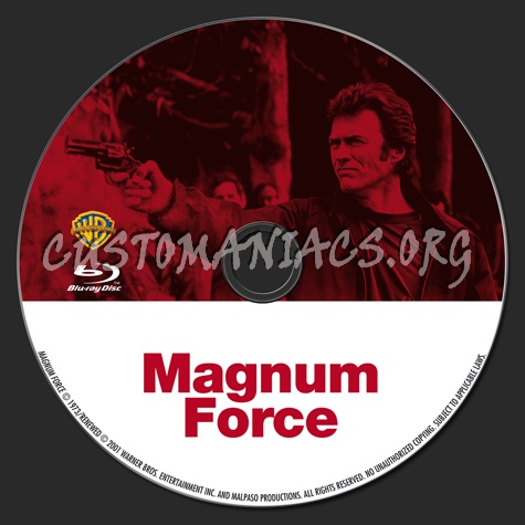 Magnum Force blu-ray label