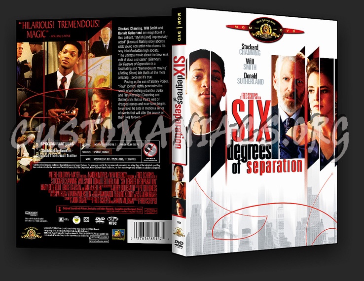 Six Degrees of Separation dvd cover