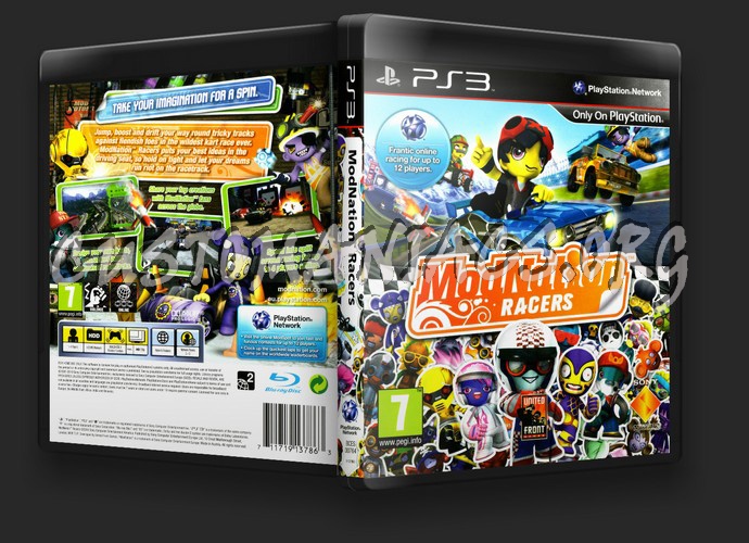 ModNation Racers dvd cover
