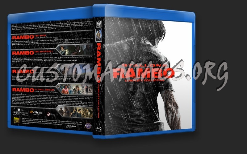 Rambo Collection blu-ray cover