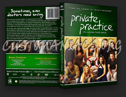 Private Practice Season 4 dvd cover