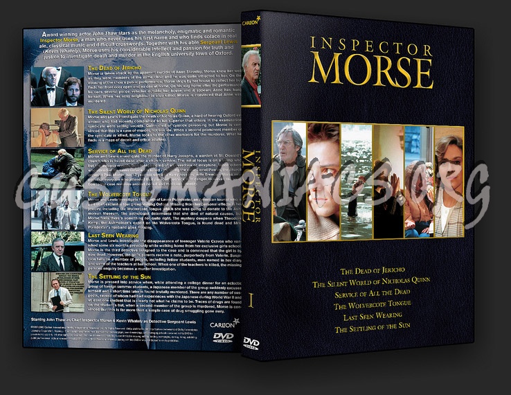 Inspector Morse The Complete Collection dvd cover