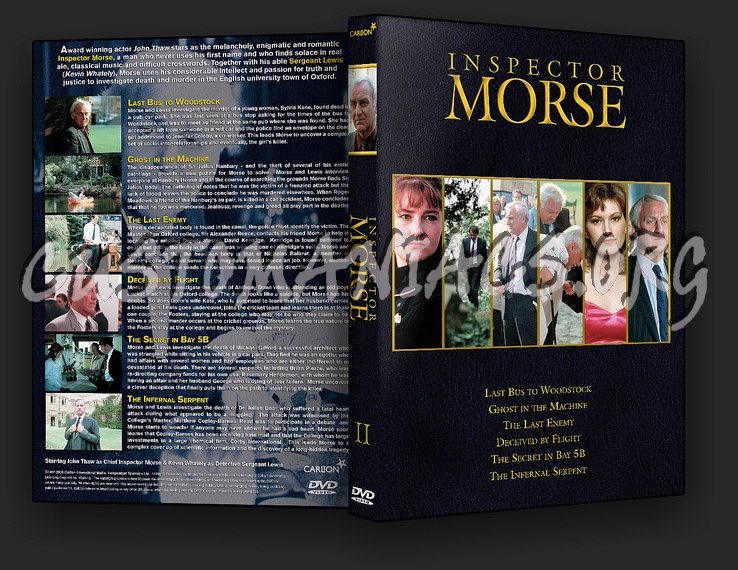Inspector Morse The Complete Collection dvd cover