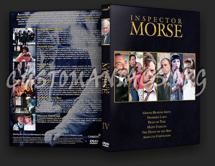 Inspector Morse The Complete Collection dvd cover