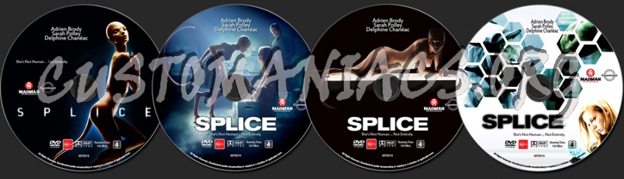 Splice dvd label