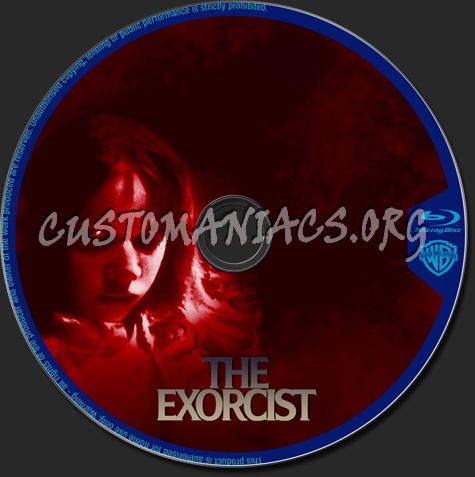 The Exorcist blu-ray label