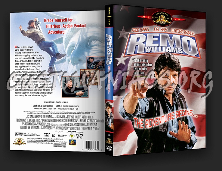 Remo Williams: The Adventure Begins ... dvd cover