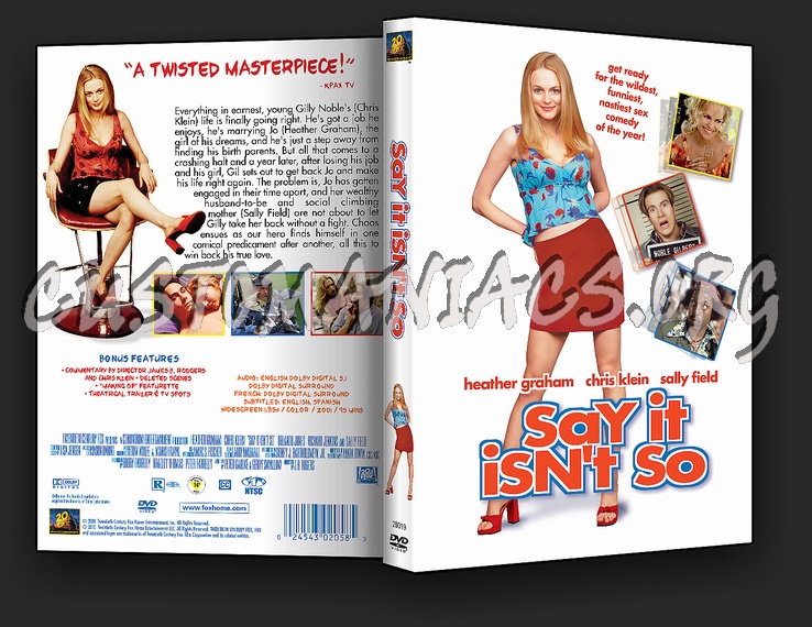 Say It Isn't So dvd cover