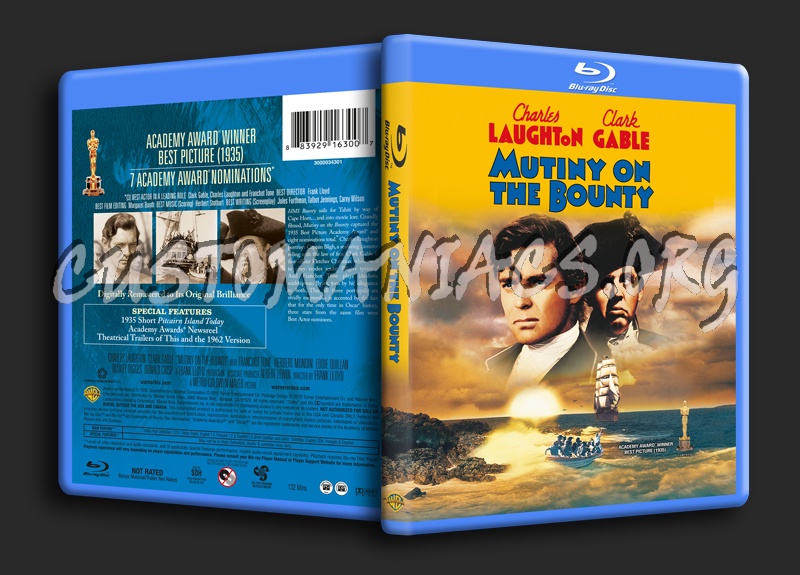 Mutiny on the Bounty blu-ray cover