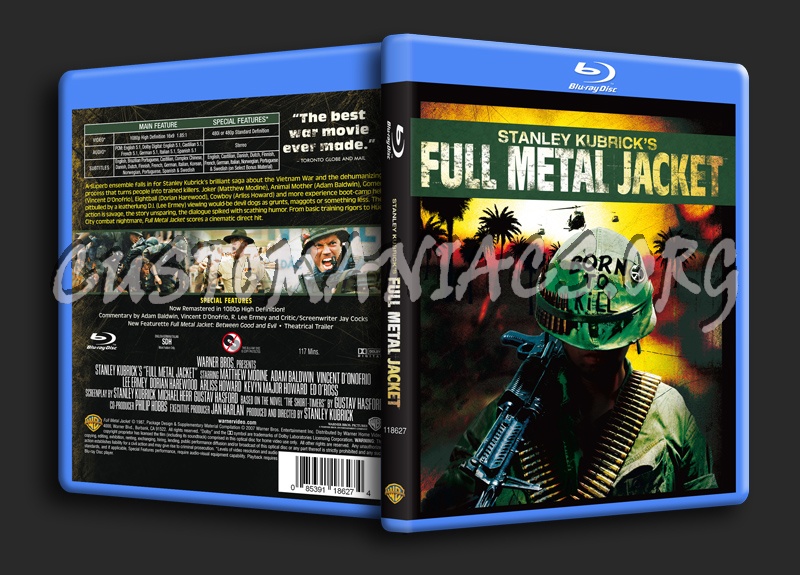 Full Metal Jacket blu-ray cover