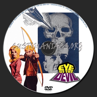 Eye of the Devil dvd label