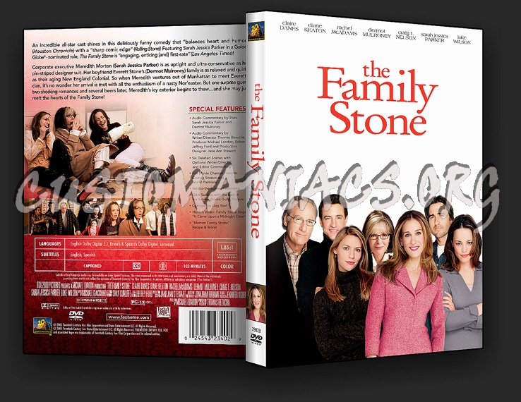 The Family Stone dvd cover