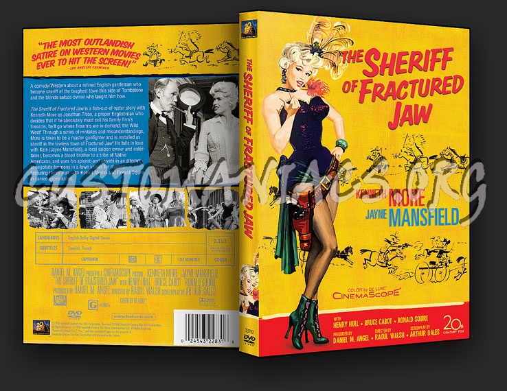 The Sheriff of Fractured Jaw dvd cover