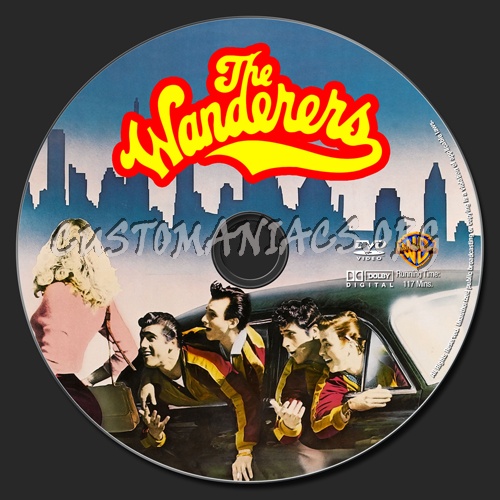 The Wanderers dvd label