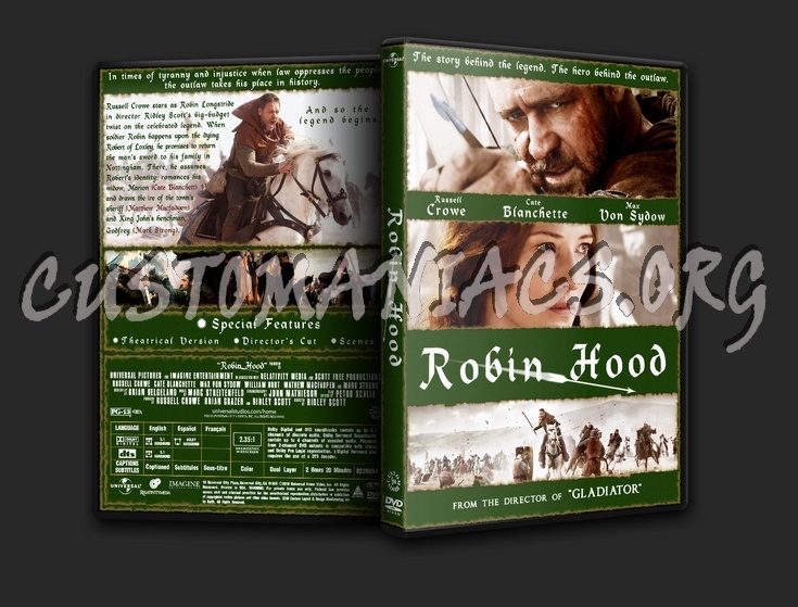 Robin Hood dvd cover