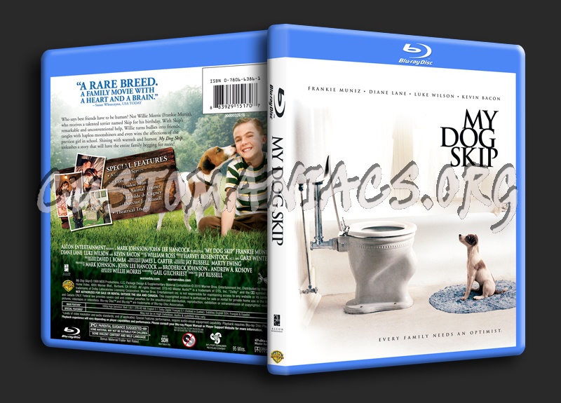 My Dog Skip blu-ray cover