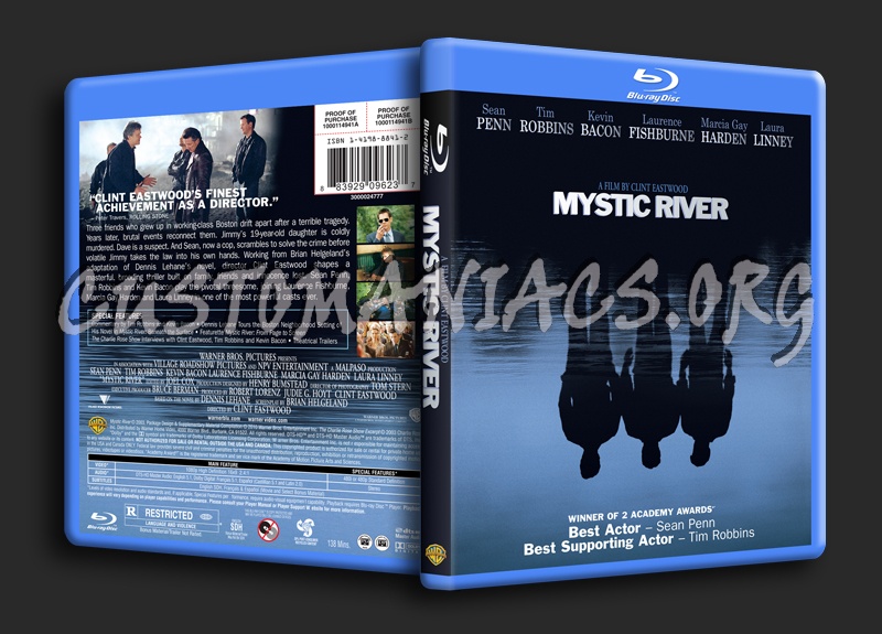 Mystic River blu-ray cover