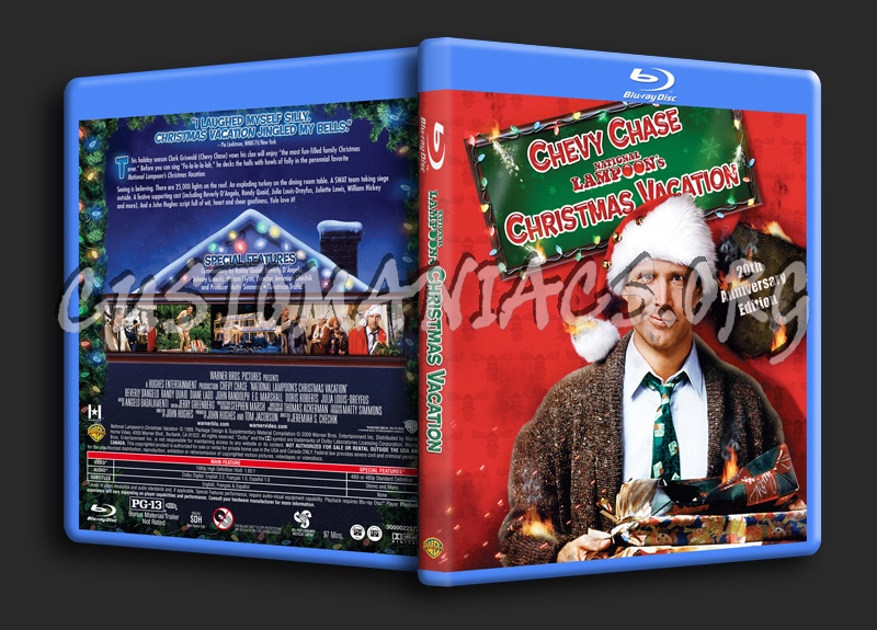 National Lampoon's Christmas Vacation blu-ray cover
