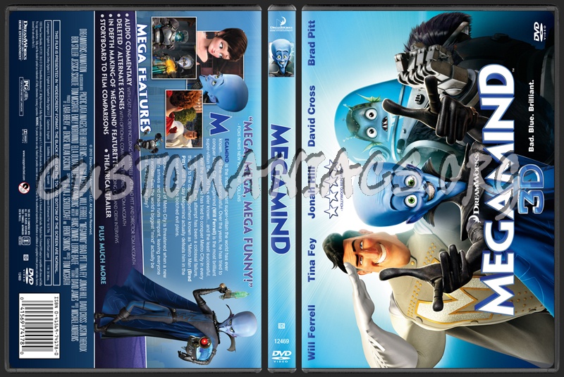Megamind dvd cover