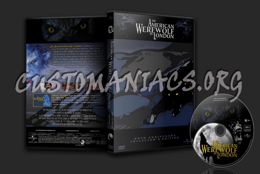 An American Werewolf In London dvd cover