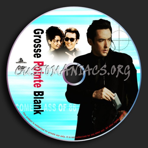 Grosse Pointe Blank dvd label
