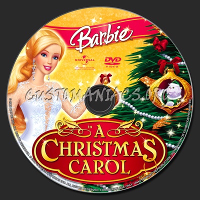 Barbie In A Christmas Carol dvd label