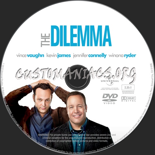 The Dilemma dvd label