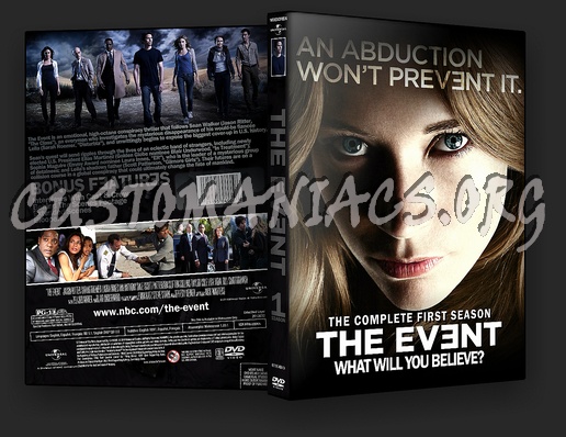 The Event Season 1 dvd cover