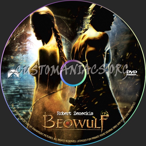 Beowulf dvd label