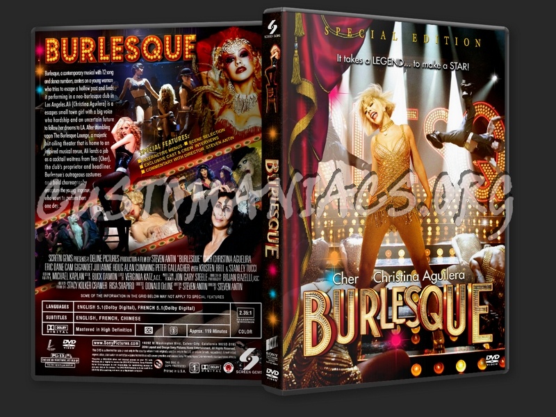 Burlesque dvd cover