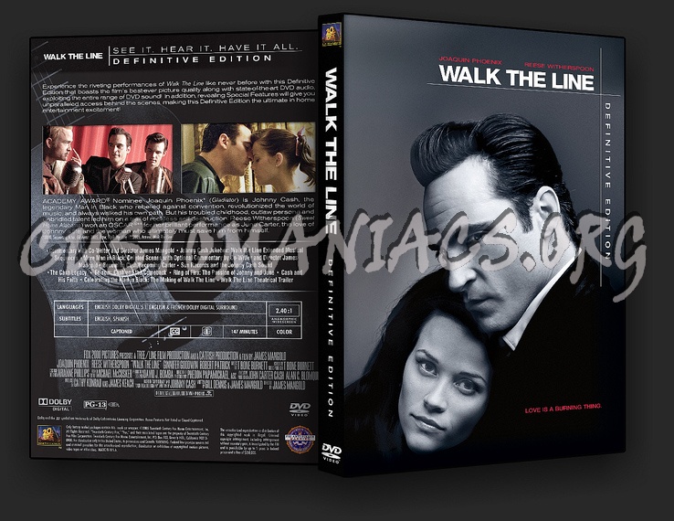 Walk the Line Definitive Edition dvd cover