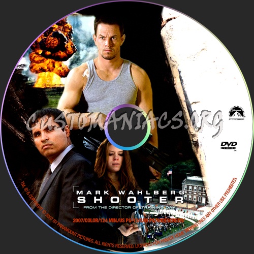 Shooter dvd label