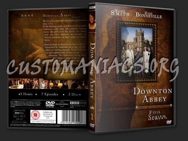 Downton Abbey Season 1 dvd cover