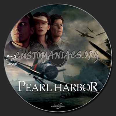 Pearl Harbor blu-ray label