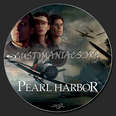 Pearl Harbor blu-ray label