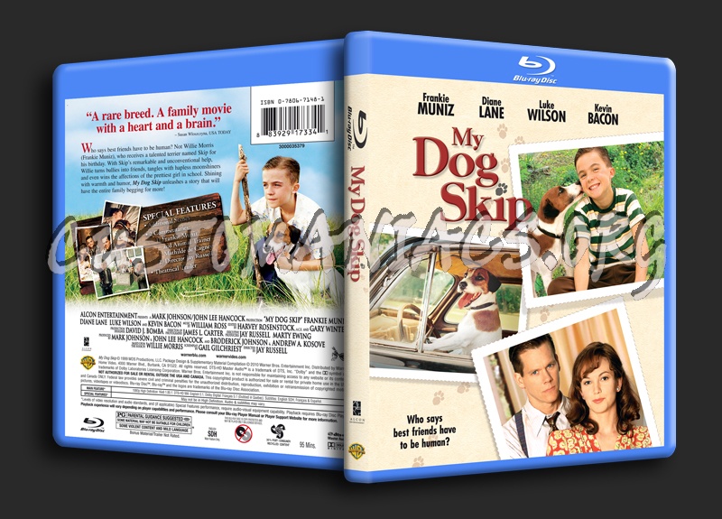 My Dog Skip blu-ray cover