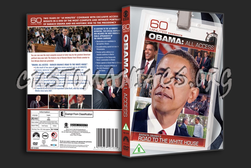 Obama All Access dvd cover