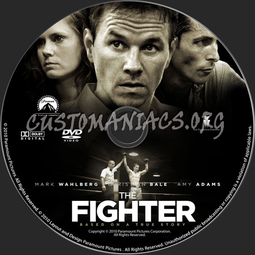 The Fighter dvd label
