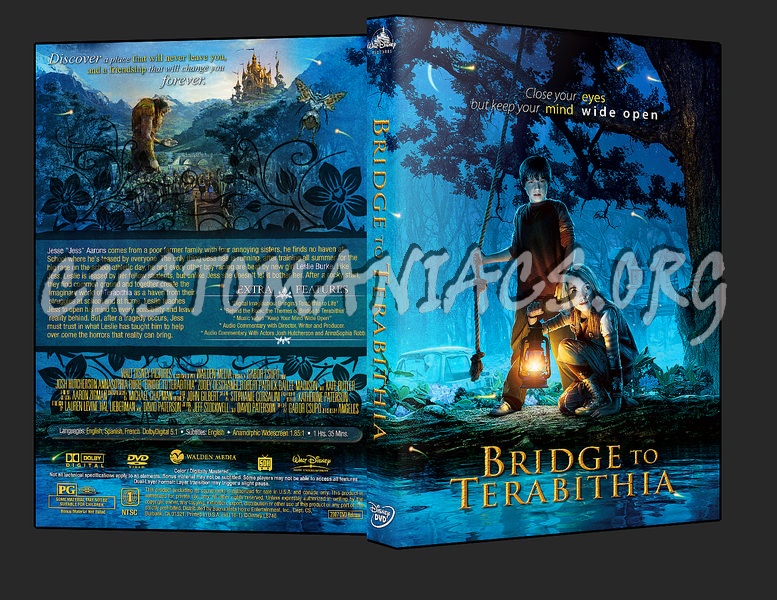 Bridge to Terabithia dvd cover