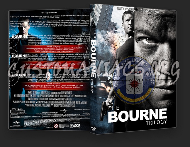 The Bourne Trilogy dvd cover