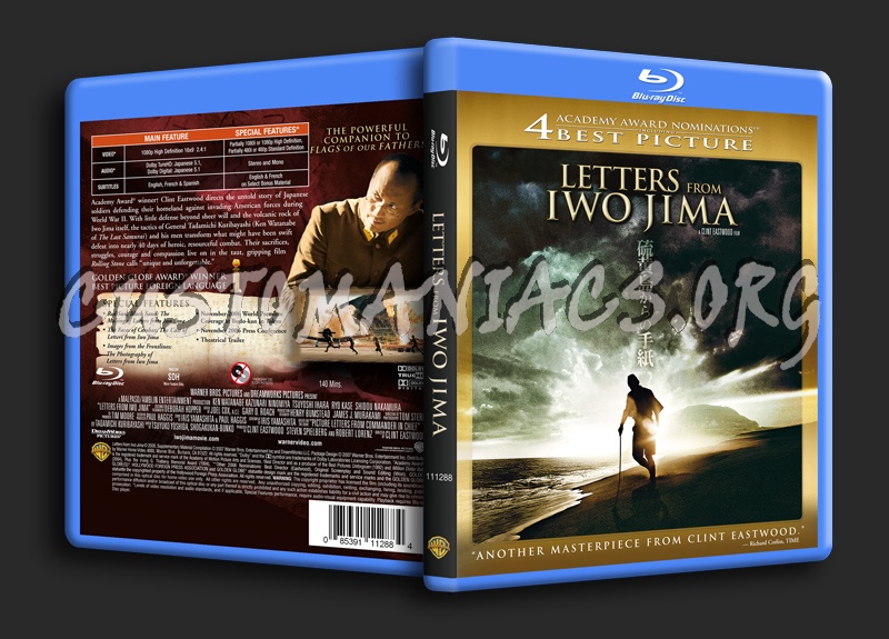 Letters From Iwo Jima blu-ray cover