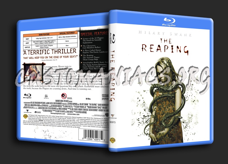 The Reaping blu-ray cover