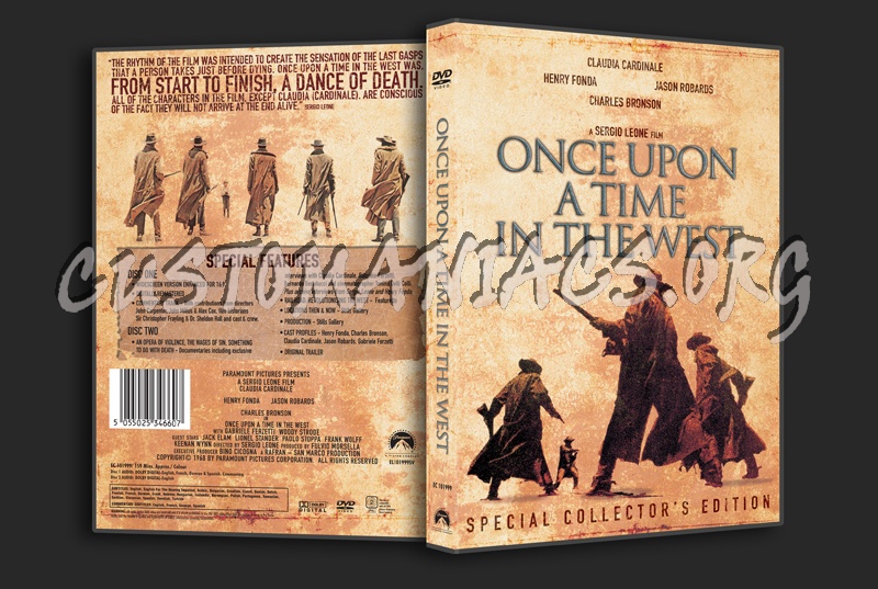 Once Upon a Time in the West dvd cover