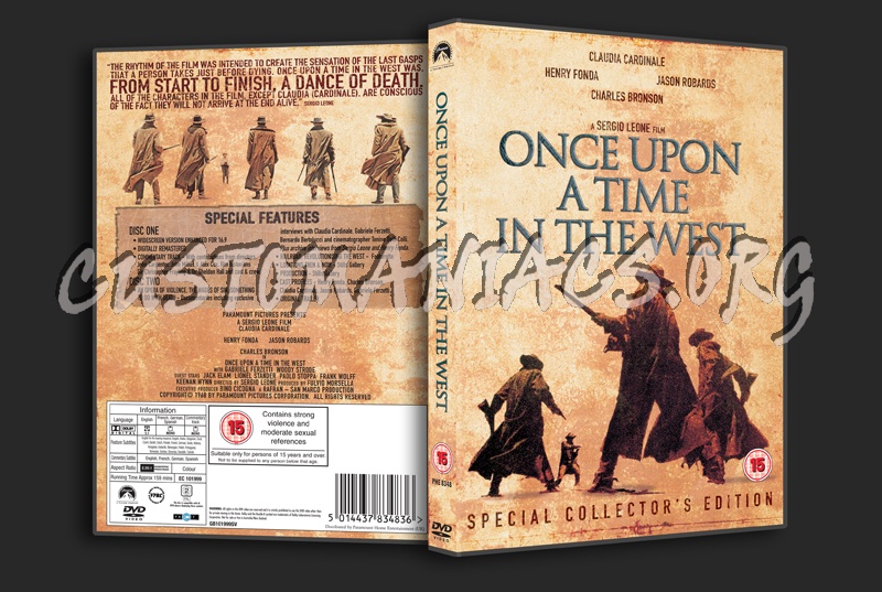 Once Upon A Time in the West dvd cover