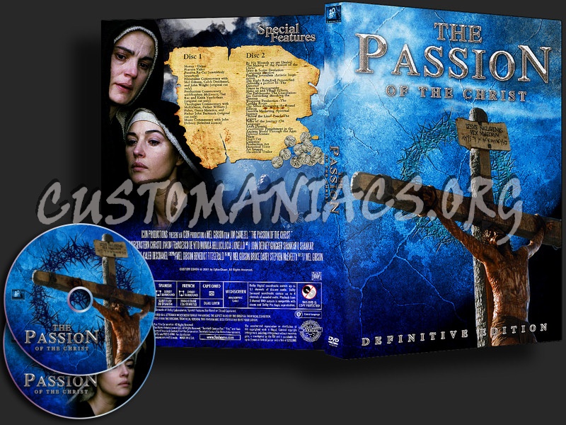 Passion Of The Christ Definitive Edition dvd cover